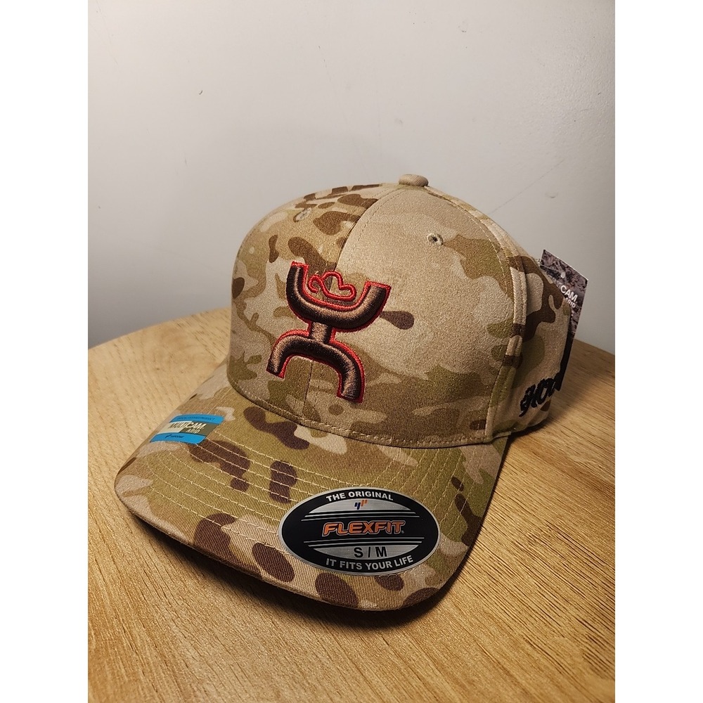 Hooey Chris Kyle Hat Desert Camo Patriot Stretch Small / Medium Cap‎ NEW